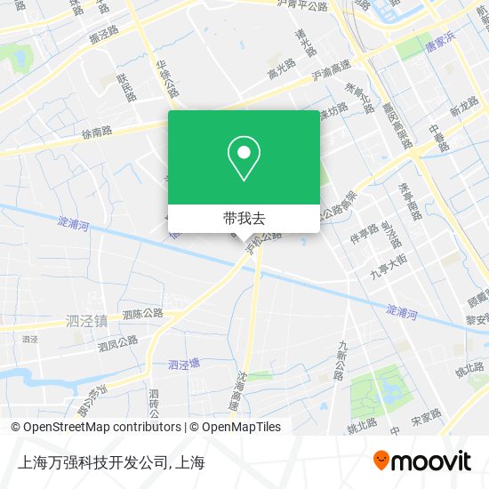 上海万强科技开发公司地图