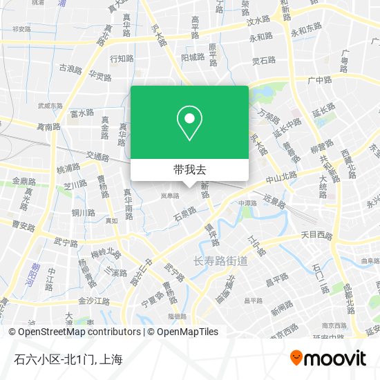 石六小区-北1门地图