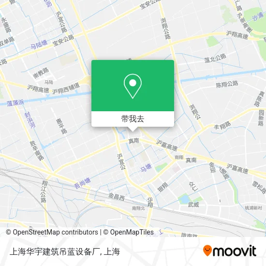 上海华宇建筑吊蓝设备厂地图