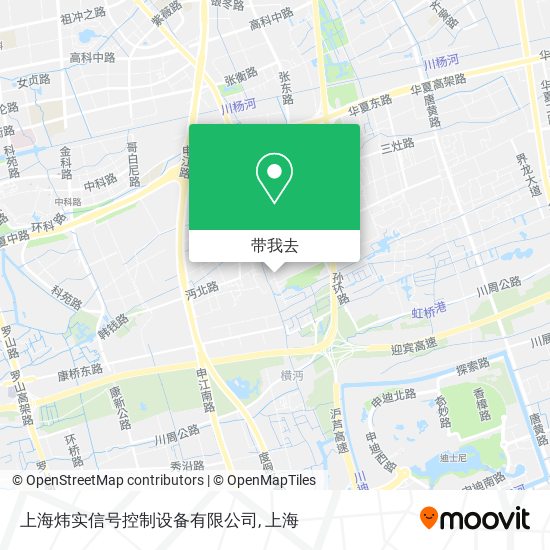 上海炜实信号控制设备有限公司地图