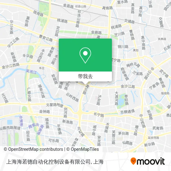 上海海若德自动化控制设备有限公司地图