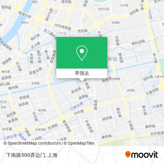 下南路500弄边门地图