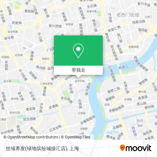 丝域养发(绿地缤纷城徐汇店)地图