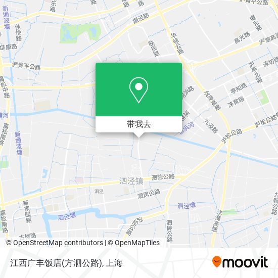 江西广丰饭店(方泗公路)地图