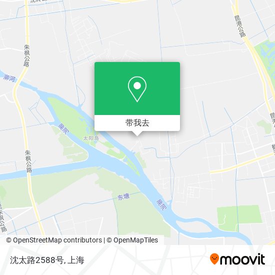 沈太路2588号地图