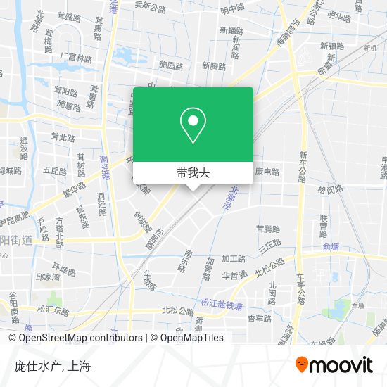 庞仕水产地图