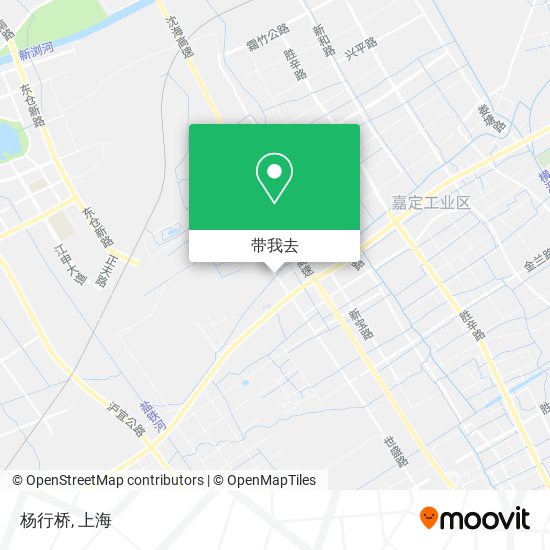 杨行桥地图