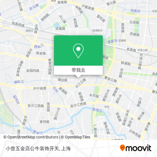 小曾五金店公牛装饰开关地图