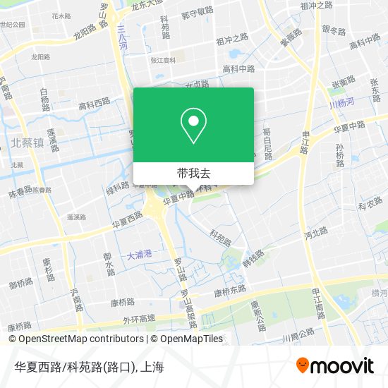 华夏西路/科苑路(路口)地图