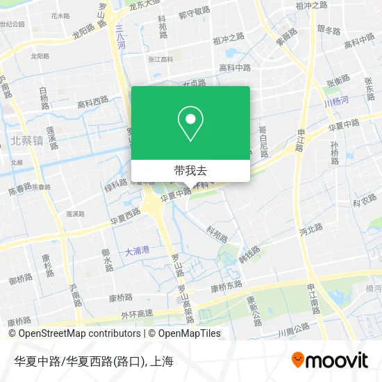 华夏中路/华夏西路(路口)地图
