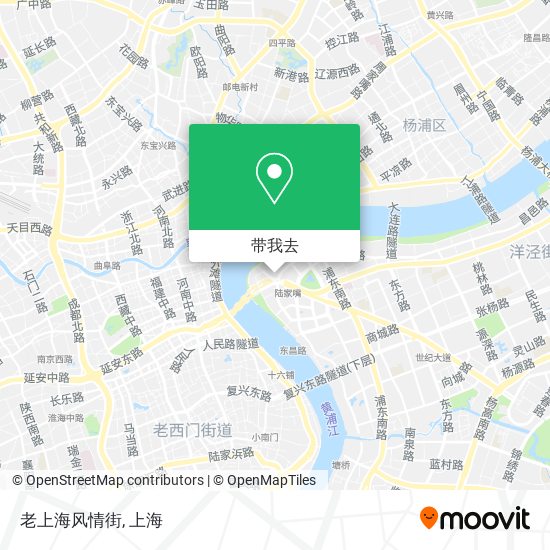老上海风情街地图