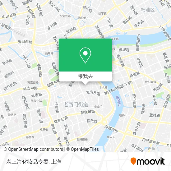 老上海化妆品专卖地图