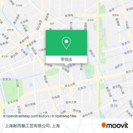 上海耐而极工贸有限公司地图