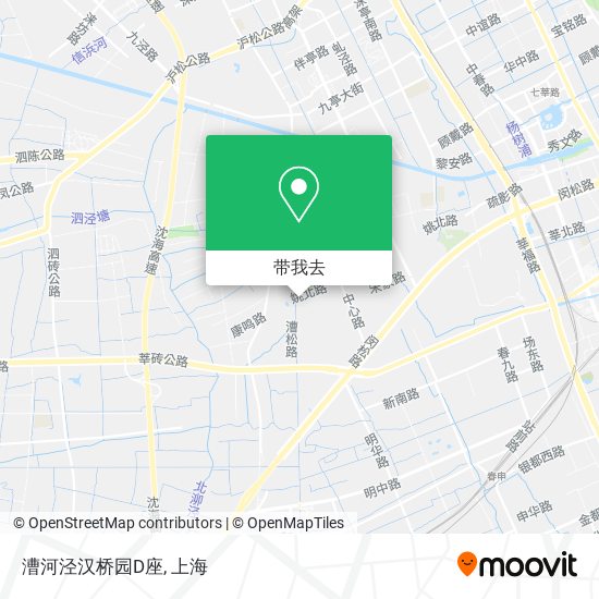 漕河泾汉桥园D座地图
