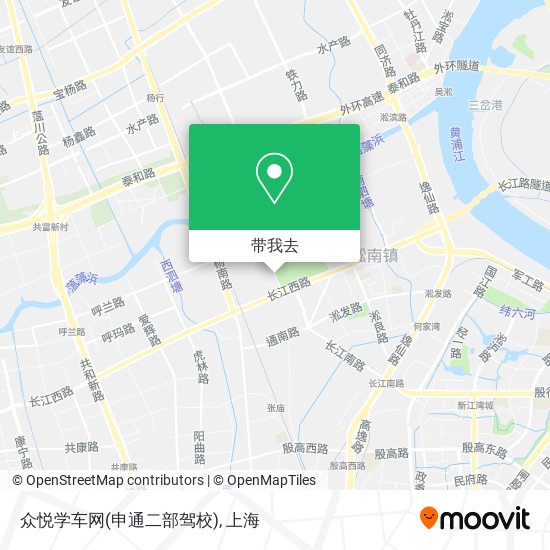 众悦学车网(申通二部驾校)地图