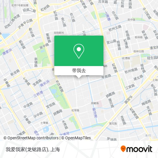 我爱我家(龙铭路店)地图