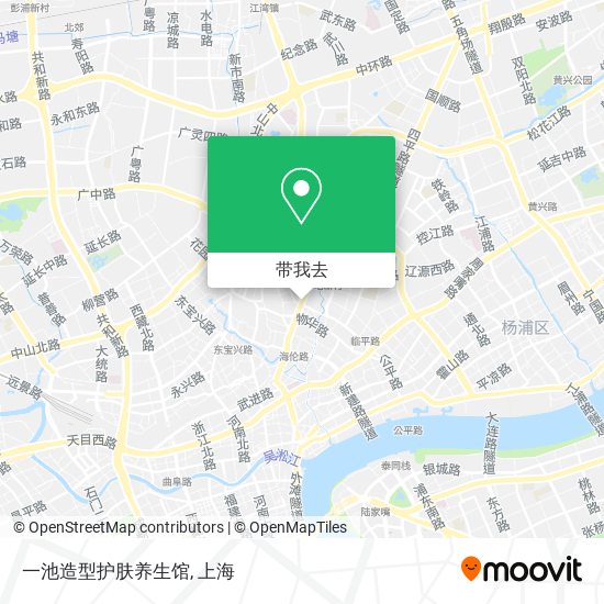 一池造型护肤养生馆地图