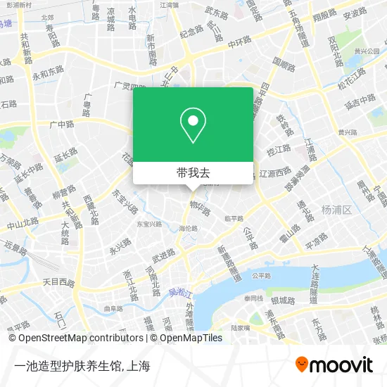 一池造型护肤养生馆地图