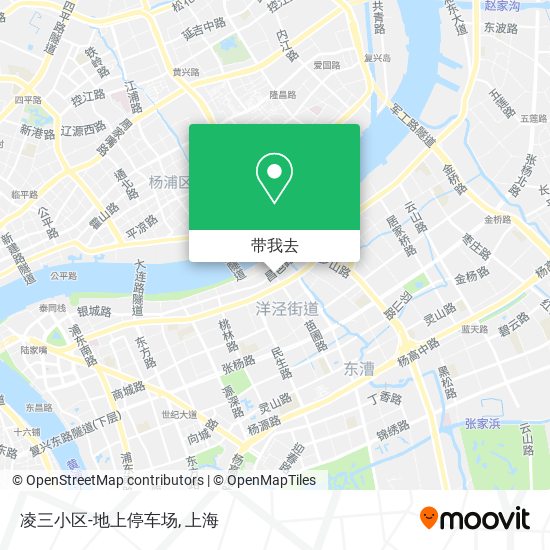 凌三小区-地上停车场地图