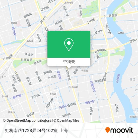 虹梅南路1728弄24号102室地图