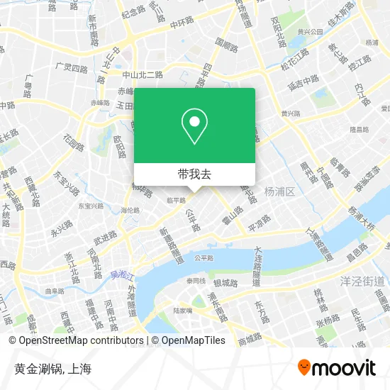 黄金涮锅地图