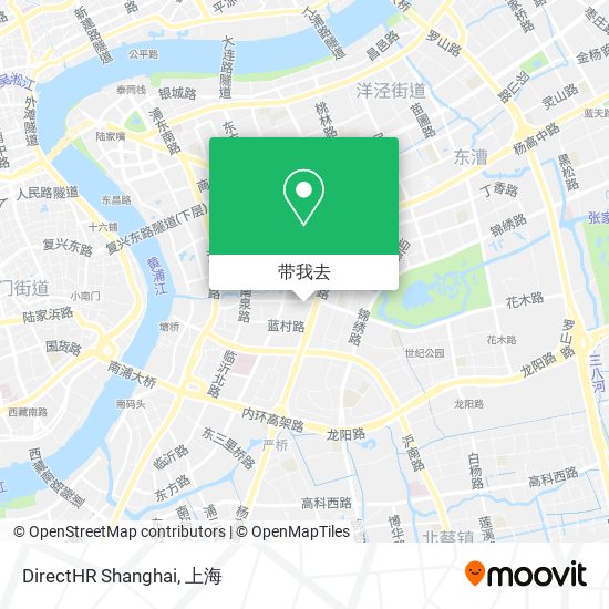 DirectHR Shanghai地图