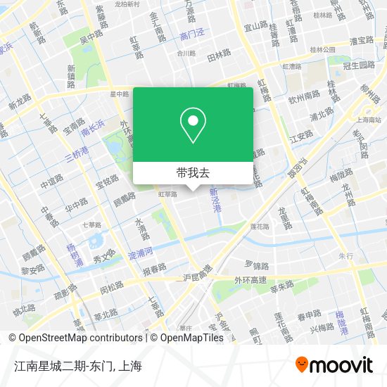 江南星城二期-东门地图
