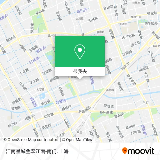 江南星城叠翠江南-南门地图