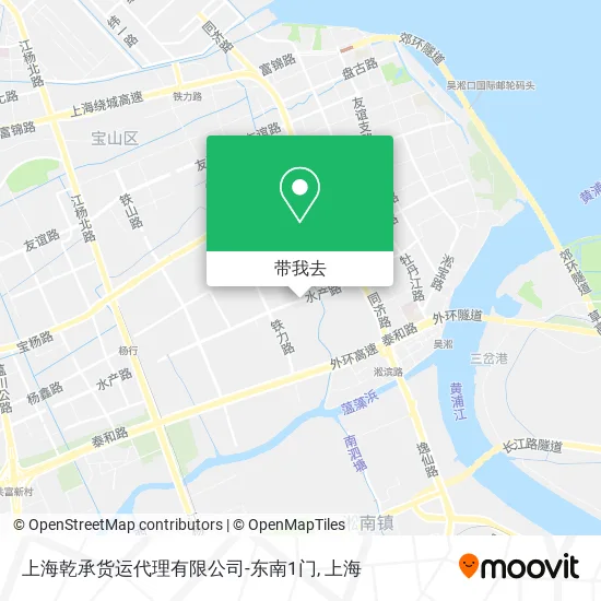 上海乾承货运代理有限公司-东南1门地图