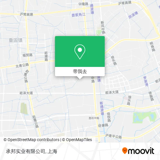 承邦实业有限公司地图