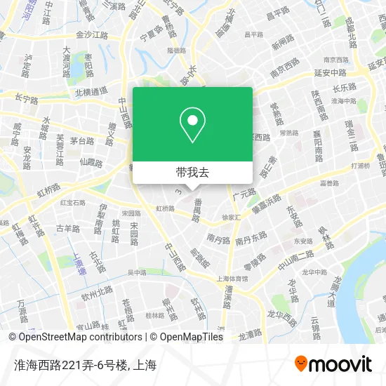 淮海西路221弄-6号楼地图