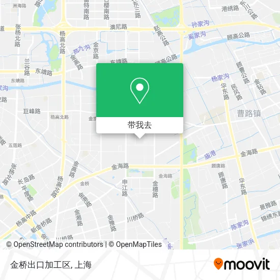 金桥出口加工区地图