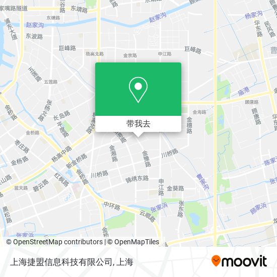 上海捷盟信息科技有限公司地图