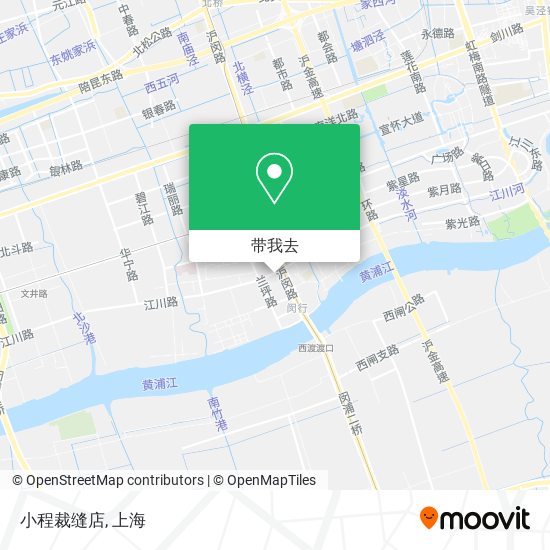 小程裁缝店地图