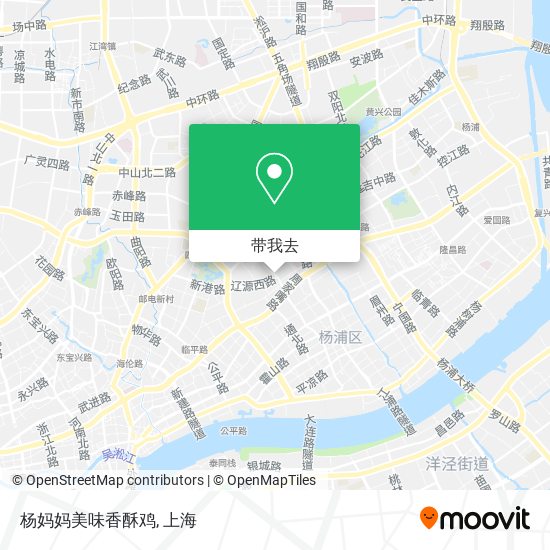 杨妈妈美味香酥鸡地图