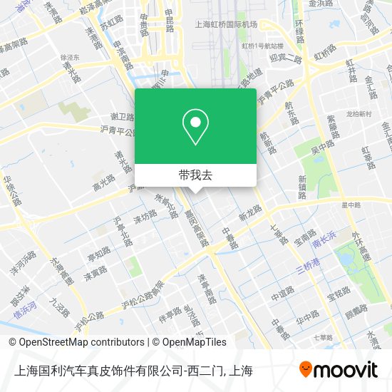 上海国利汽车真皮饰件有限公司-西二门地图