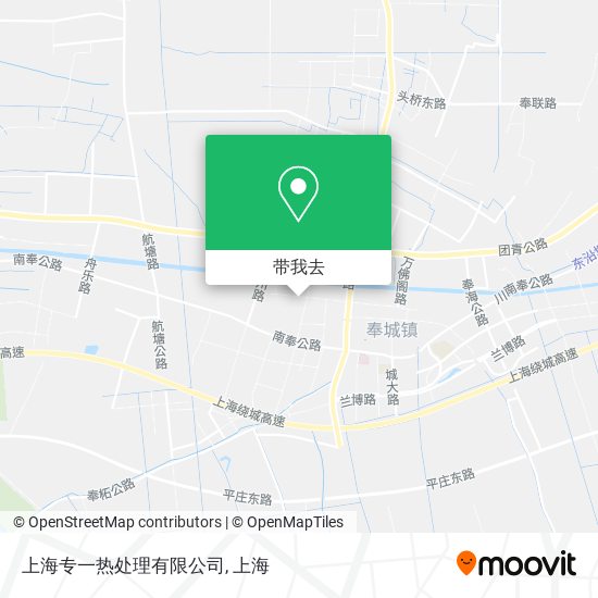 上海专一热处理有限公司地图