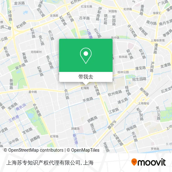 上海苏专知识产权代理有限公司地图