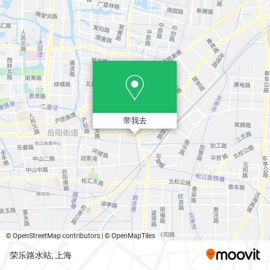 荣乐路水站地图