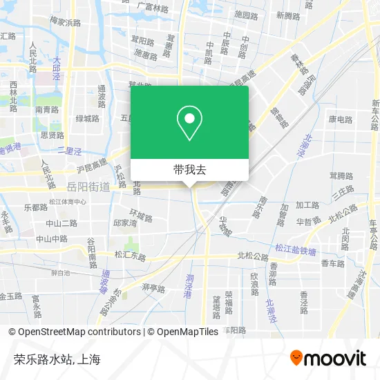 荣乐路水站地图