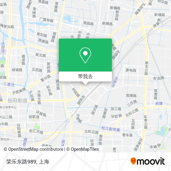 荣乐东路989地图