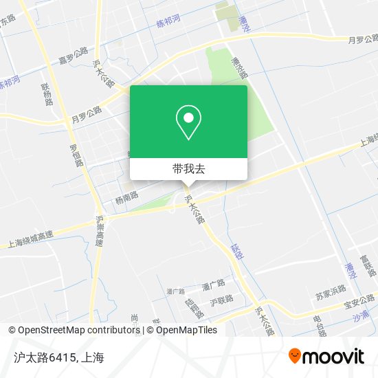沪太路6415地图