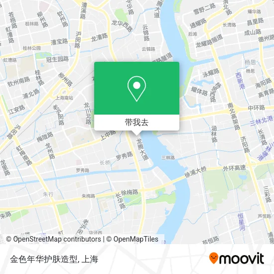 金色年华护肤造型地图