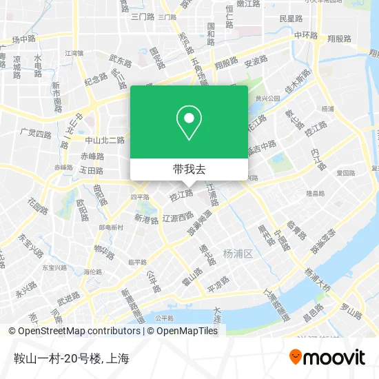 鞍山一村-20号楼地图