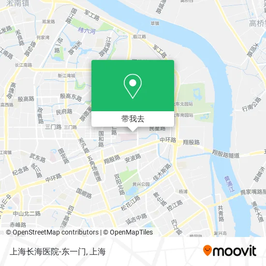 上海长海医院-东一门地图