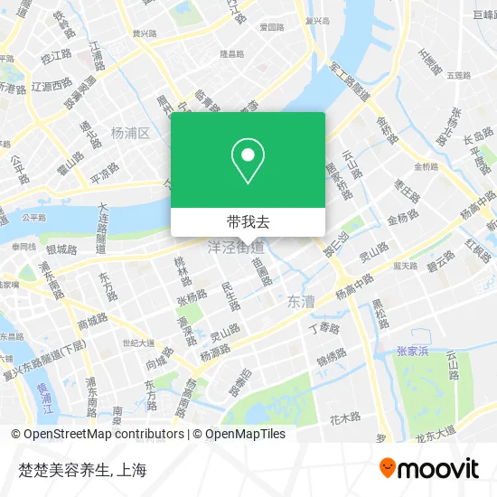 楚楚美容养生地图