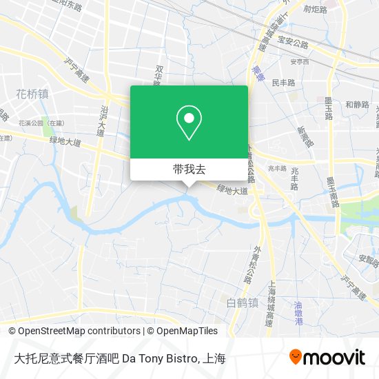 大托尼意式餐厅酒吧 Da Tony Bistro地图