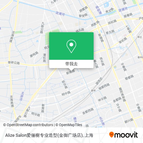 Alize Salon爱俪榭专业造型(金御广场店)地图