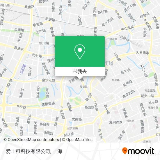爱上租科技有限公司地图