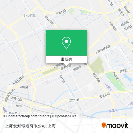 上海爱知锻造有限公司地图